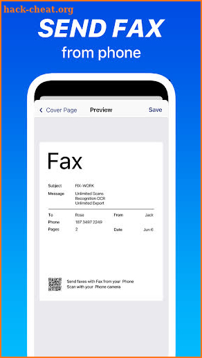 FAX APP - Send Fax From Phone screenshot