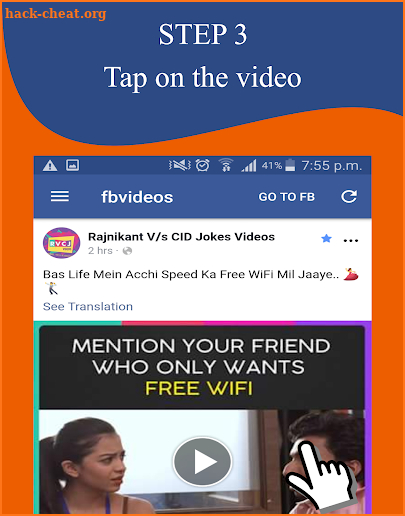 fbvideos -Download facebook videos screenshot