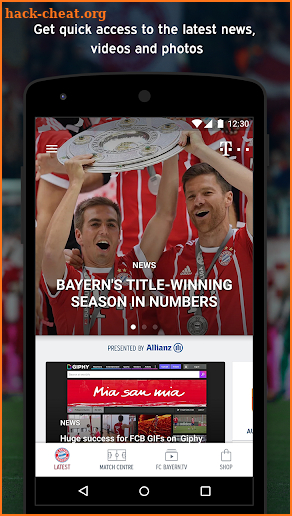 FC Bayern Munich screenshot