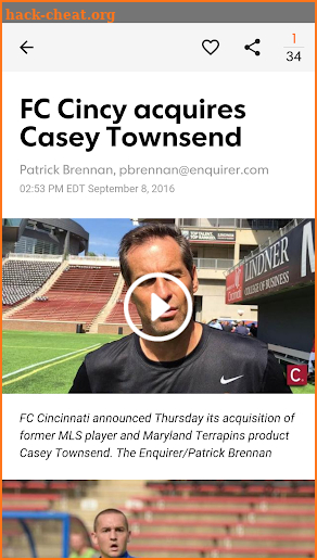 FC Cincinnati Soccer screenshot