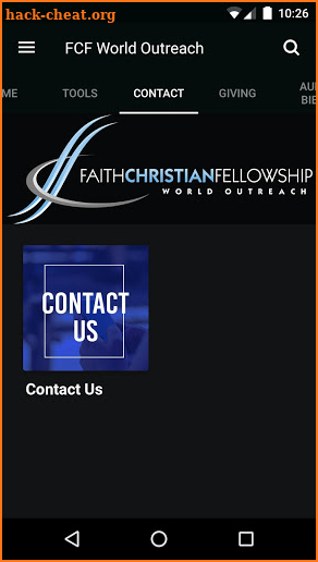 FCF World Outreach screenshot