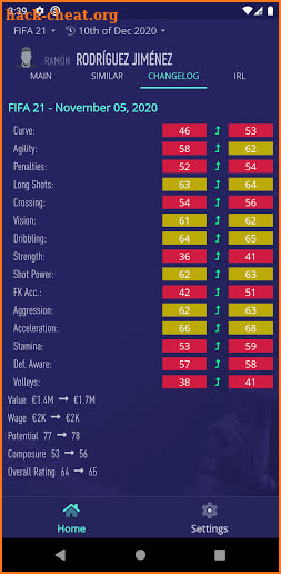 FCM - Career Mode 21 Database & Potentials screenshot