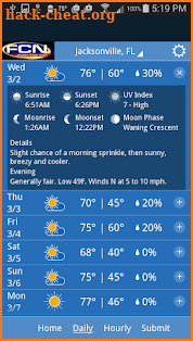 FCN Wx screenshot