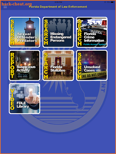 FDLE Mobile APP screenshot