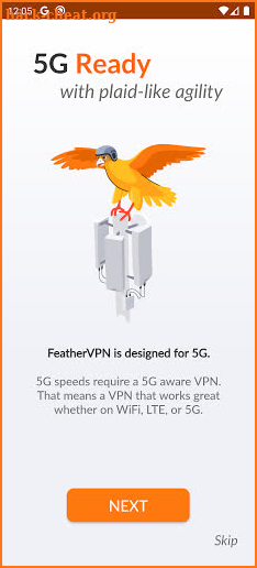 FeatherVPN: A Fast & Secure VPN for Everyone screenshot