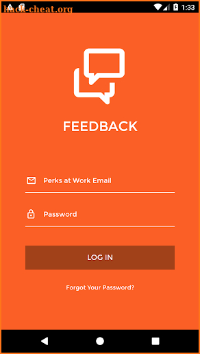 Feedback - Perks at Work screenshot