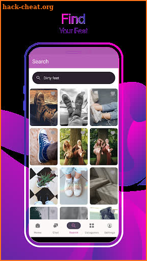 Feet Finger - Feet Pics Finder screenshot