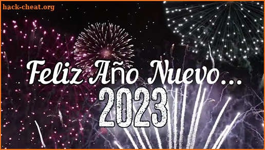 Feliz año nuevo 2023 screenshot