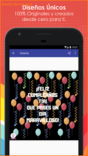 Feliz Cumpleaños Tía screenshot