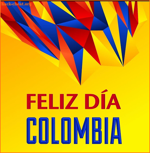 Feliz día de la independencia Colombia 20 de Julio screenshot