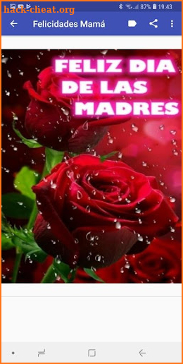 Feliz dia de las Madres screenshot