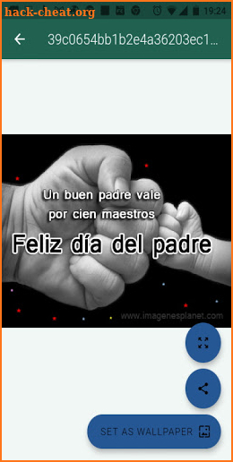 Feliz día del Padre con Gif screenshot