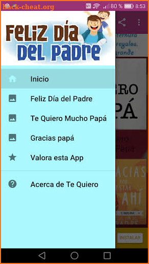 Feliz Dia del Padre - Papá Te Quiero Mucho screenshot