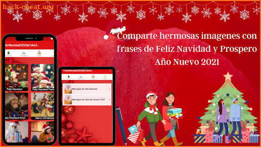 Feliz Navidad 2020 y Feliz Año Nuevo 2021 screenshot