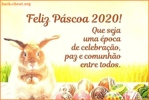 Feliz Páscoa 2020 screenshot