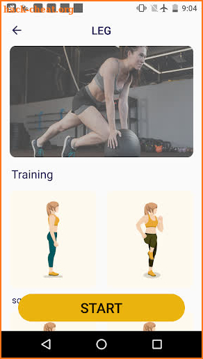 Female & Mold Figure Gym screenshot