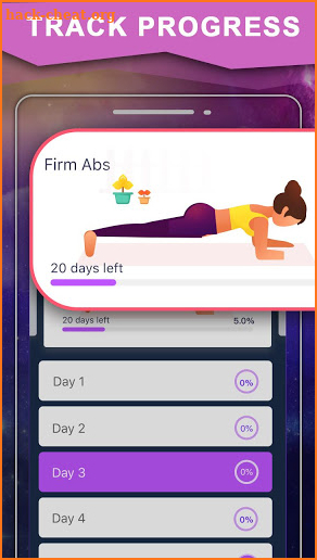 Female Flat Stomach Workout screenshot