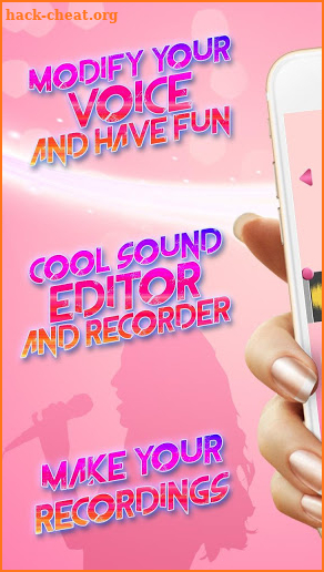 Female Voice Changer Editor screenshot