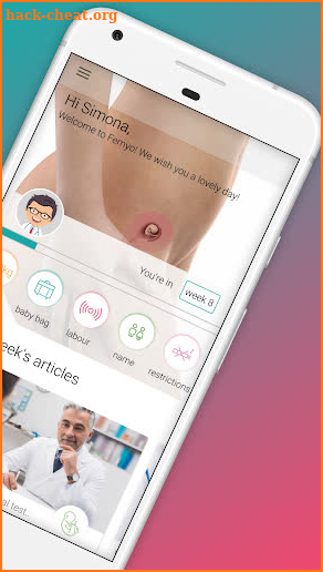 Femyo - Pregnancy week by week screenshot