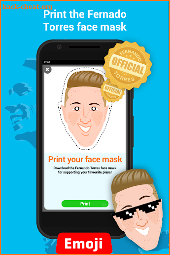Fernando Torres Emoji Futbol Player screenshot