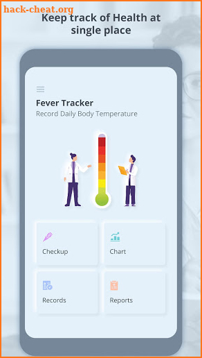 Fever Tracker : Record Daily Body Temperature screenshot