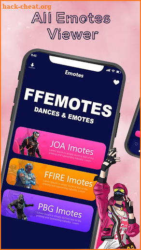 FF Emotes | Dances screenshot