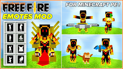 FF FIRE Mod For Minecraft PE screenshot