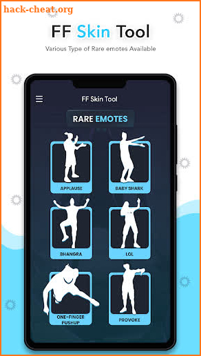 FF Skin Tool - Emote, skin screenshot