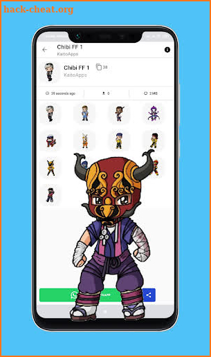 FF Stickers para whatsapp screenshot