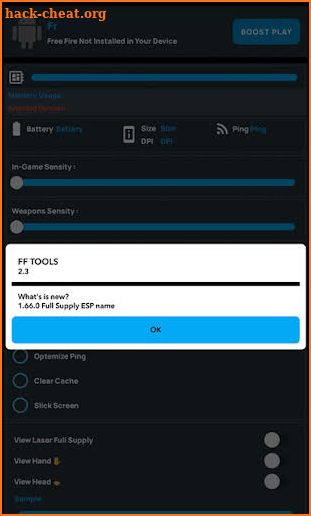 FF Tools FFF - Fix Lags Tips screenshot