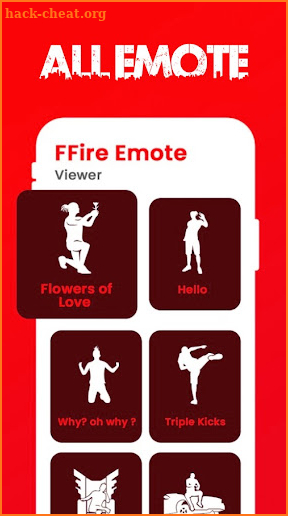 FFemotes and Dances BR Emotes screenshot