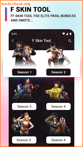 FFF FF Skin Tool screenshot