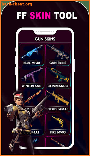 FFF FFEmote, Skin Tool, Elite Pass Bundles, Skin screenshot