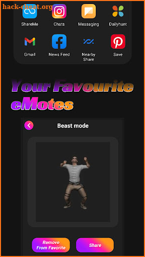 FFimotes Viewer Dances & Emotes screenshot