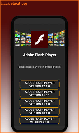 FIash PIayer Plug for Android- Upgrade SWF and FLV screenshot