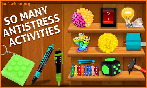 Fidget Cube 3D Antistress Toys - Calming Game screenshot