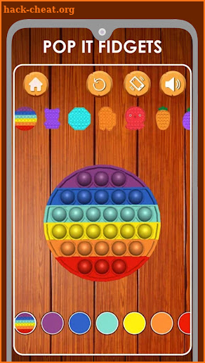 Fidget Toys Pop It AntiStress screenshot