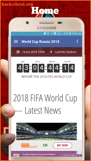 FIFA WORLDCUP 2018 screenshot