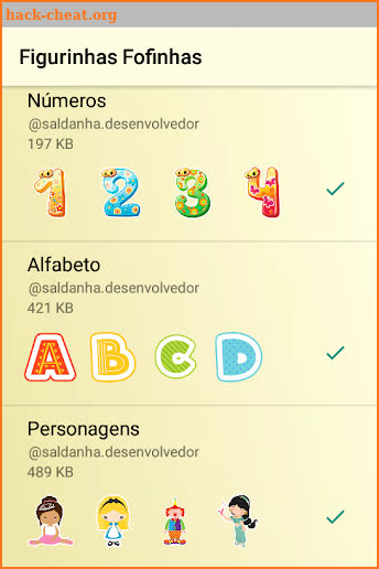 Figurinhas Fofinhas -WAStickerApps screenshot