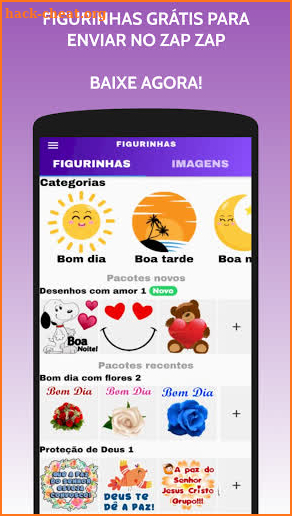 Figurinhas Para WhatsApp screenshot