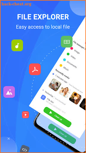 File Explorer: All Document Reader, Phone cleaner screenshot