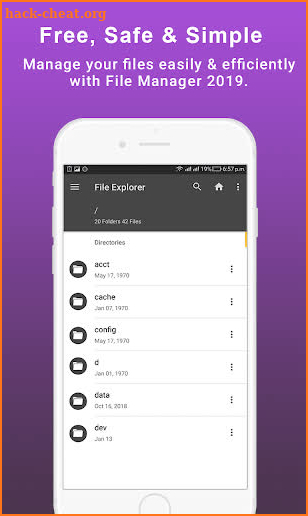 File Explorer - File manager 2019 screenshot