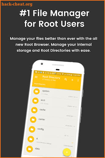 File Explorer Root Browser screenshot