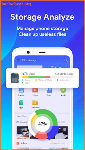 File Manager 2020- File Master, Clean Up Space screenshot