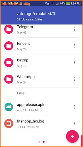 File Manager Amaze + Ohana screenshot