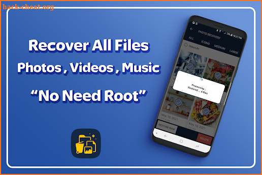 File recovery photos & videos screenshot