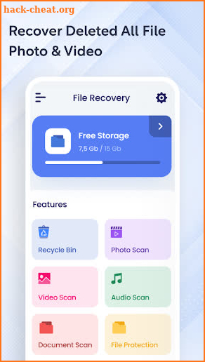 File Recovery: Photos, Videos screenshot