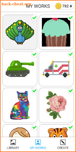 Fill - Color by Number Pixel Art Coloring screenshot