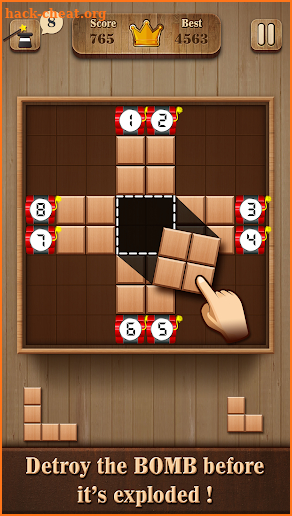 Fill Wooden Block 8x8: Wood Block Puzzle Classic screenshot