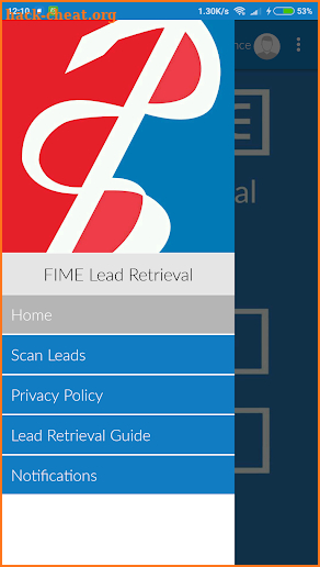 FIME Lead Retrieval screenshot